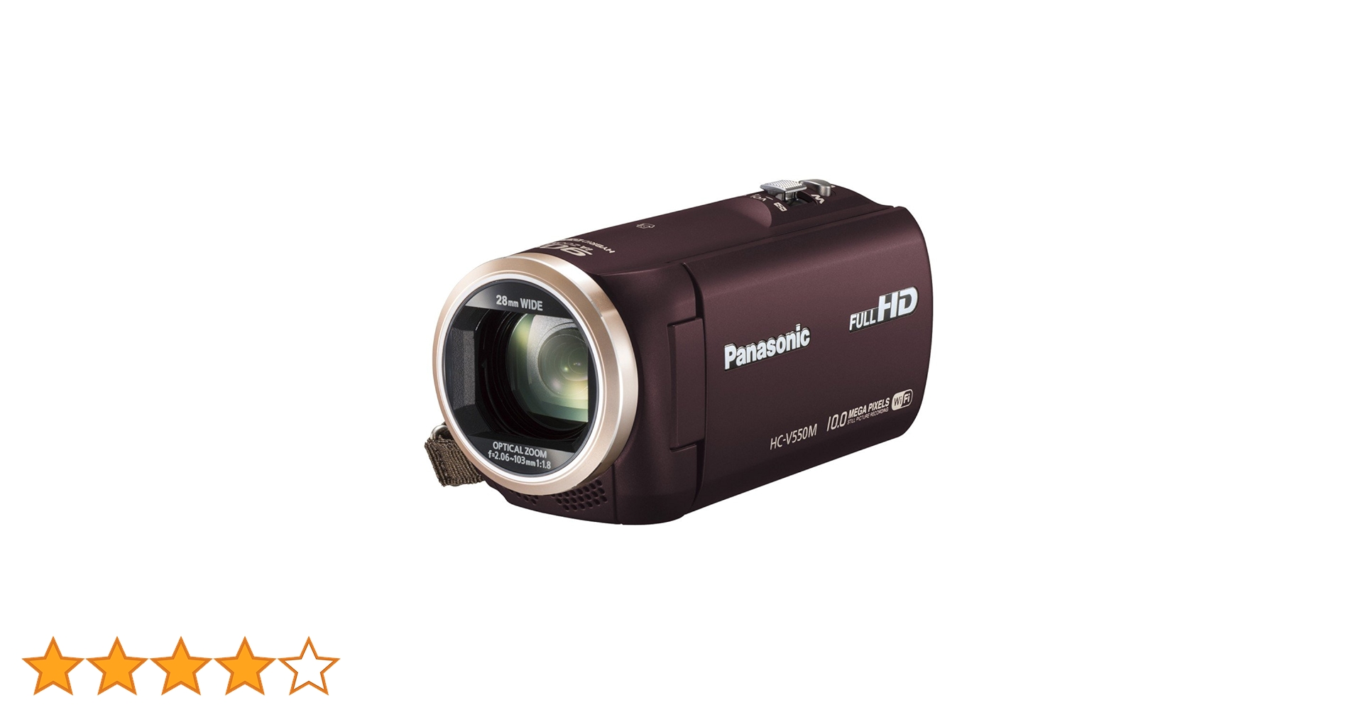 Panasonic ビデオカメラ HC-V550M ブラウン デジタルハイビジョンビデオカメラ HC-V550Mを発売 | プレス